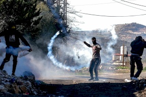 اصابات خلال مواجهات بالضفة