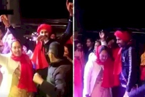 شاهد- أم تفارق الحياة بين ذراعي ابنها أثناء رقصها في حفل زفافه