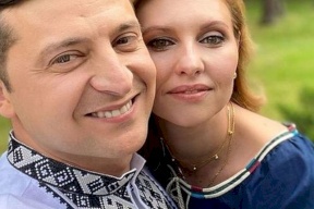 معلومات عن زوجة الرئيس الأوكراني التي كان على علاقة بها لـ8 سنوات قبل الزواج (صور)