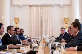 وزيرا خارجية قطر وروسيا يبحثان مستجدات الأزمة الأوكرانية