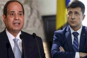 زيلينسكي يشكر السيسي عبر اتصال هاتفي.. ما السبب؟