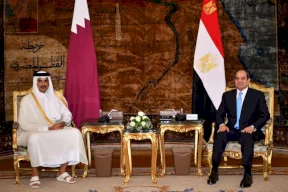الرئاسة المصرية تتحدث عن أول زيارة للسيسي إلى قطر 
