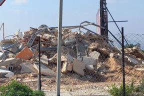 الاحتلال يهدم منشأتين تجاريتين في بزاريا شمال نابلس