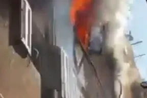 "قفلوا على نفسهم الباب".. تفاصيل مروعة عن حريق الكنيسة بمصر