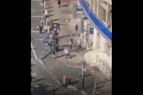  اعتداء على الممتلكات العامة خلال الاحتجاجات في نابلس 