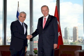 لقاء "مغلق" بين أردوغان ولابيد في نيويورك 