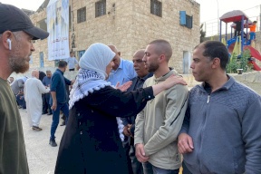ليلى غنام محافظ رام الله والبيرة تعزي بالشهيد عدي التميمي في مدينة القدس