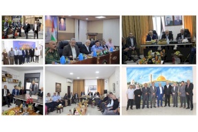 وزير الداخلية يتفقد عددا من المؤسسات في محافظتي الخليل وطولكرم