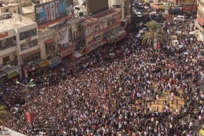 عشرات الآلاف يشيعون شهداء نابلس الخمسة (صور)