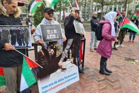 السويد: وقفة تضامنية مع الشعب الفلسطيني تنديدا بجرائم الاحتلال