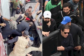 نجاة رئيس الوزراء الباكستاني عمران خان من محاولة اغتيال