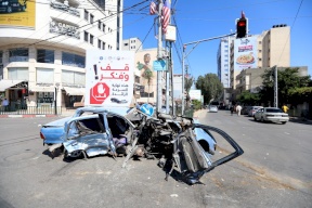 وفاة طفلة بحادث دهس بخانيونس