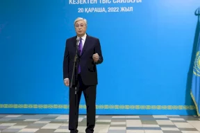 توكاييف يفوز في انتخابات الرئاسة في كازاخستان