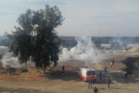 إصابة عشرات الطلبة في "خضوري" بالرصاص والاختناق في اعتداء للاحتلال على الجامعة
