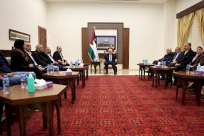 الرئيس يستقبل إقليم حركة "فتح" لمحافظة نابلس