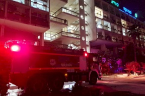 مصرع إسرائيلي في حريق داخل مستشفى سوروكا بسبب سيجارة (فيديو)