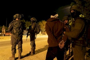 بالأسماء- الاحتلال يعتقل 16 مواطناً من الضفة نصفهم من أريحا