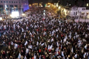 تجدد التظاهرات ضد حكومة نتنياهو للأسبوع الرابع على التوالي