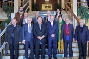 المجلس التنفيذي لمجموعة السلام العربي يلتقي برئيس مجلس الأعيان الأردني