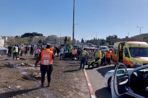  فيديو: مقتل إسرائيلييْن وإصابة آخرين في عملية دهس بالقدس  