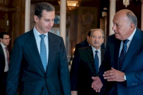الرئاسة السورية تنشر تفاصيل اللقاء بين الأسد وشكري 