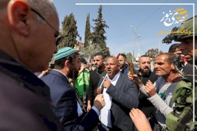 فيديو: الاحتلال يقمع مسيرة لناشطين فلسطينيين ومتضامنين إسرائيليين جنوب نابلس