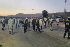 مئات المستوطنين يقتحمون منطقة ينابيع الدير في الأغوار