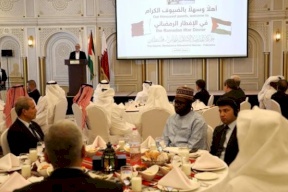 صور: حماس تنظم لقاء رمضانيا مع سفراء وممثلي الدول العربية والإسلامية في قطر