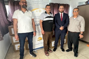 تواصلُ حملة "رمضان الخير 2023 "... "كهرباء القدس" تزور جمعية البر بأبناء الشهداء في أريحا