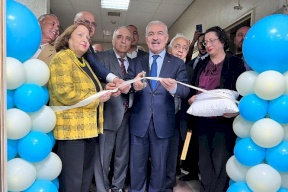 افتتاح قسم القسطرة الطرفية في مجمع فلسطين الطبي