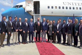 وصول رئيس مجلس النواب الأميركي إلى تل أبيب