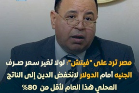 وزير المالية المصري يعلق على خفض "فيتش" التصنيف الائتماني لمصر