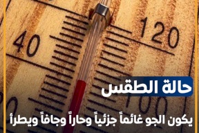 الطقس: أجواء جارة وجافة اليوم وانخفاض ملموس غداً 