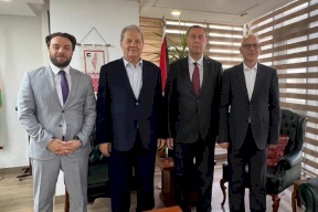 اللوح يستقبل فتوح بالقاهرة عقب زيارته للجزائر