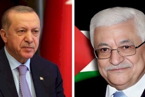 جلسة محادثات هامة بين الرئيس عباس ونظيره التركي اليوم 