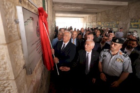 وزير الداخلية يفتتح مركزا للدفاع المدني في حوسان غرب بيت لحم  