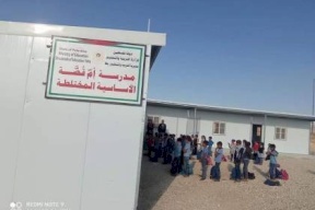الاحتلال يصدر قرارا بهدم مدرسة أم قصة الأساسية في بادية يطا