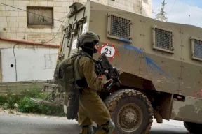 إطلاق نار على برج عسكري للاحتلال قرب سلواد (فيديو)