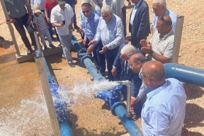 وزير الزراعة ومحافظ طوباس يتفقدان عددًا من المشاريع  في محافظة طوباس