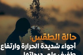 أحوال الطقس: أجواء شديدة الحرارة