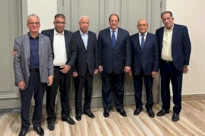 وفد من "الشعبية" يلتقي  رئيس المخابرات المصرية