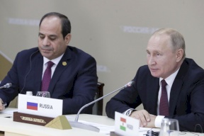 في ختام القمة الروسية الإفريقية.. بوتين والسيسي يتحدثان في عدة قضايا