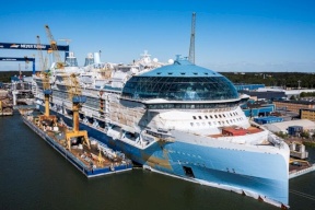 أكبر سفينة في العالم تبصر النور في فنلندا