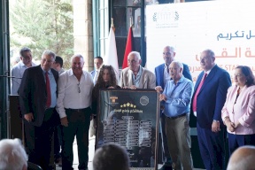 صور: مؤسسة منيب وأنجلا المصري تكرم جامعة القدس ورئيسها احتفاءً بالعالمية