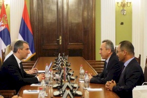 السفير النمورة يبحث مع رئيس البرلمان الصربي سبل تعزيز التعاون المشترك