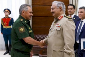 مسؤولون في الجيش الروسي يزورون ليبيا تلبية لدعوة حفتر