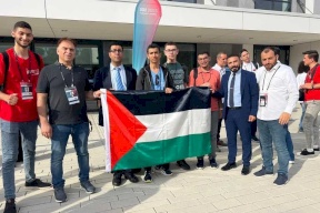 تأهل الفريق الوطني الفلسطيني المشارك في الأولمبياد الدولي للمعلومات وسفارتهم تقدم التقدير لهم