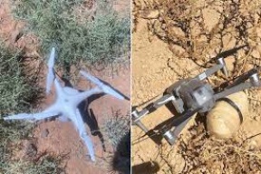 الجيش الأردنيّ يسقط طائرتين مسيّرتين محمّلتين بمواد مخدّرة قادمتين من سورية