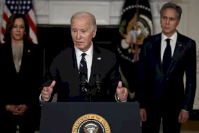 بايدن: هجوم حماس "شر مطلق" ولن نترك أي أميركي رهينة