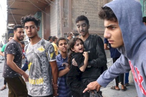 دمار كبير وشهداء- غارات عنيفة بعشرات أطنان المتفجرات على قطاع غزة